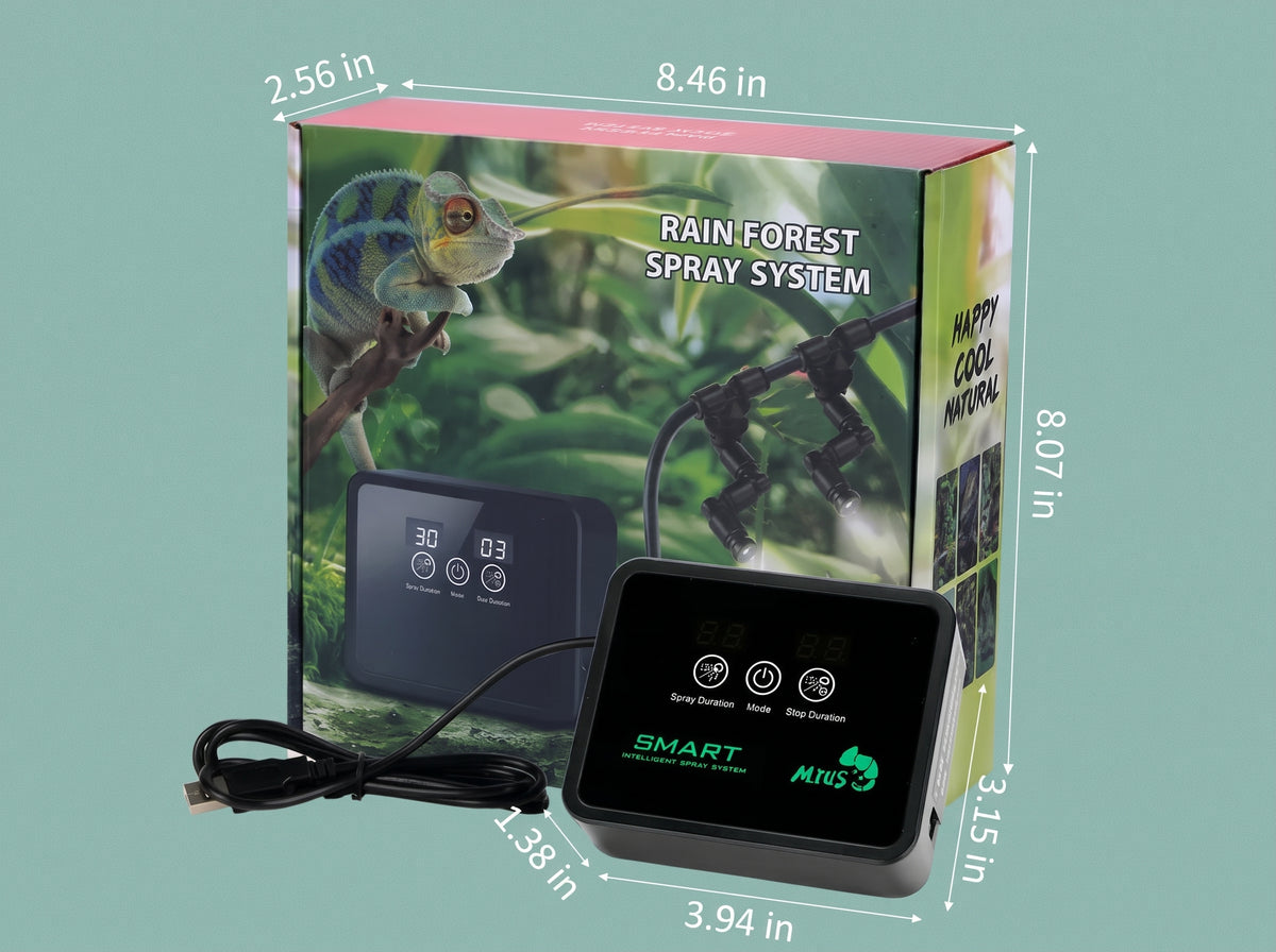 Smart Rainforest Terrarium Misting & Spray System