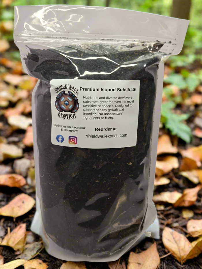 Premium Isopod Substrate - Nutrient-Rich Bioactive Terrarium Mix