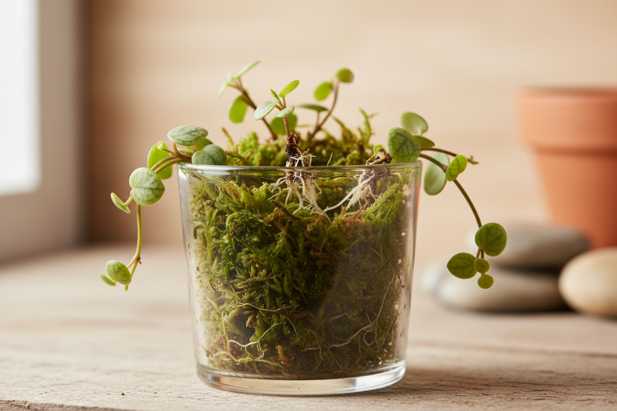 String of Turtles Starter Prop Cup (Peperomia prostrata)