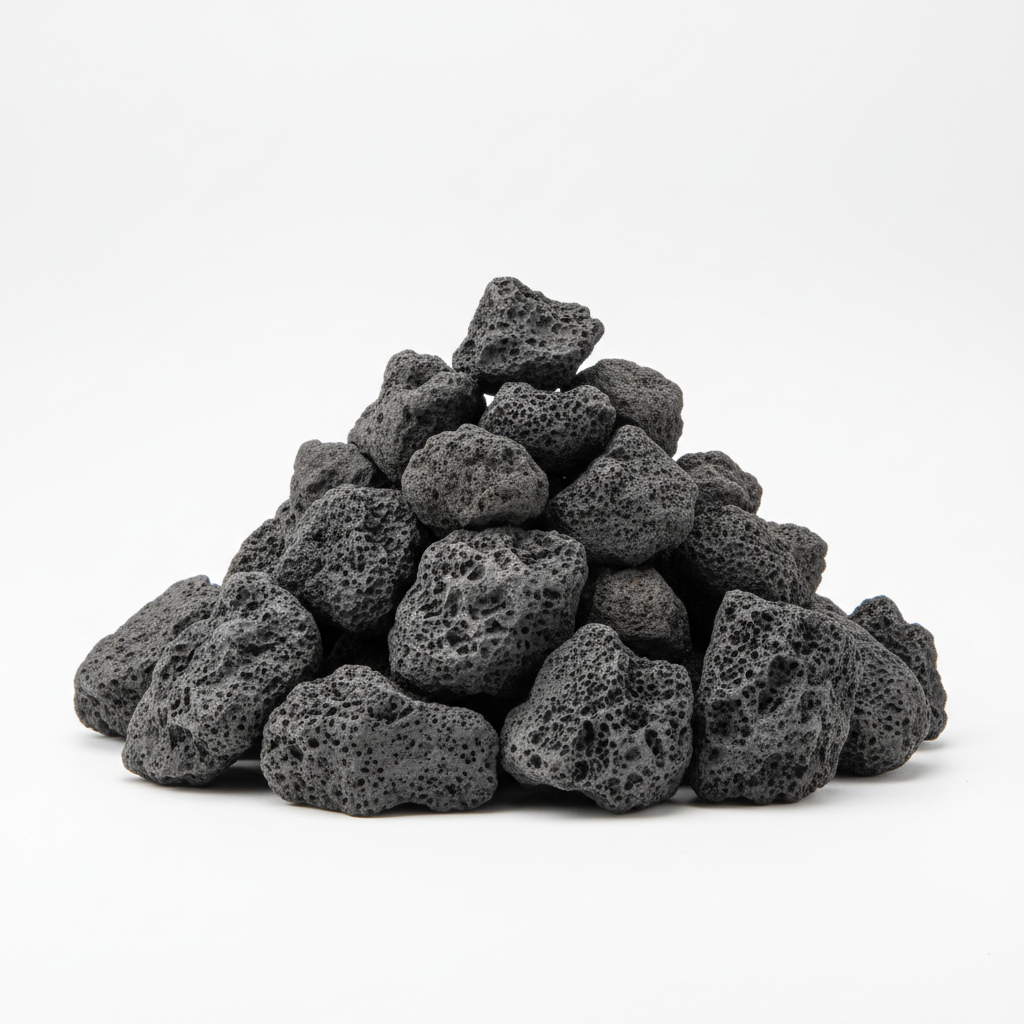 Natural Volcanic Lava Rock (22 lbs/10 kg)
