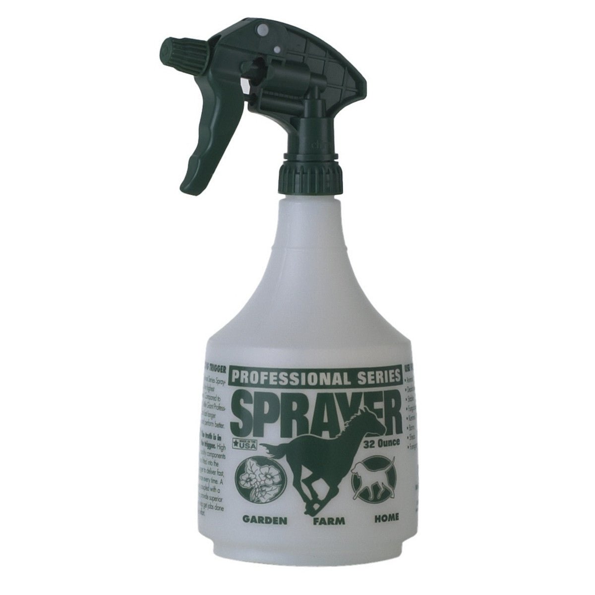 Professional Heavy-Duty Spray Bottle (32 oz / 1 Quart)