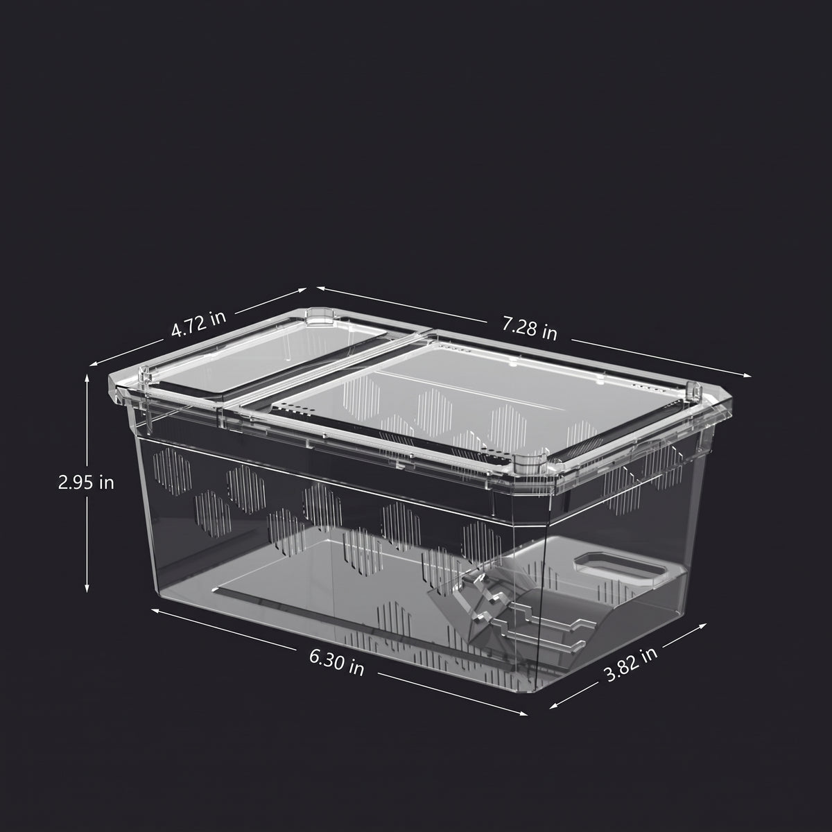 Stackable Micro Terrarium & Hatchling Feeding Enclosure