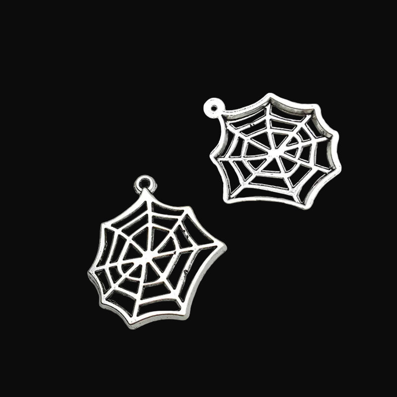 Spider & Web Alloy Charms