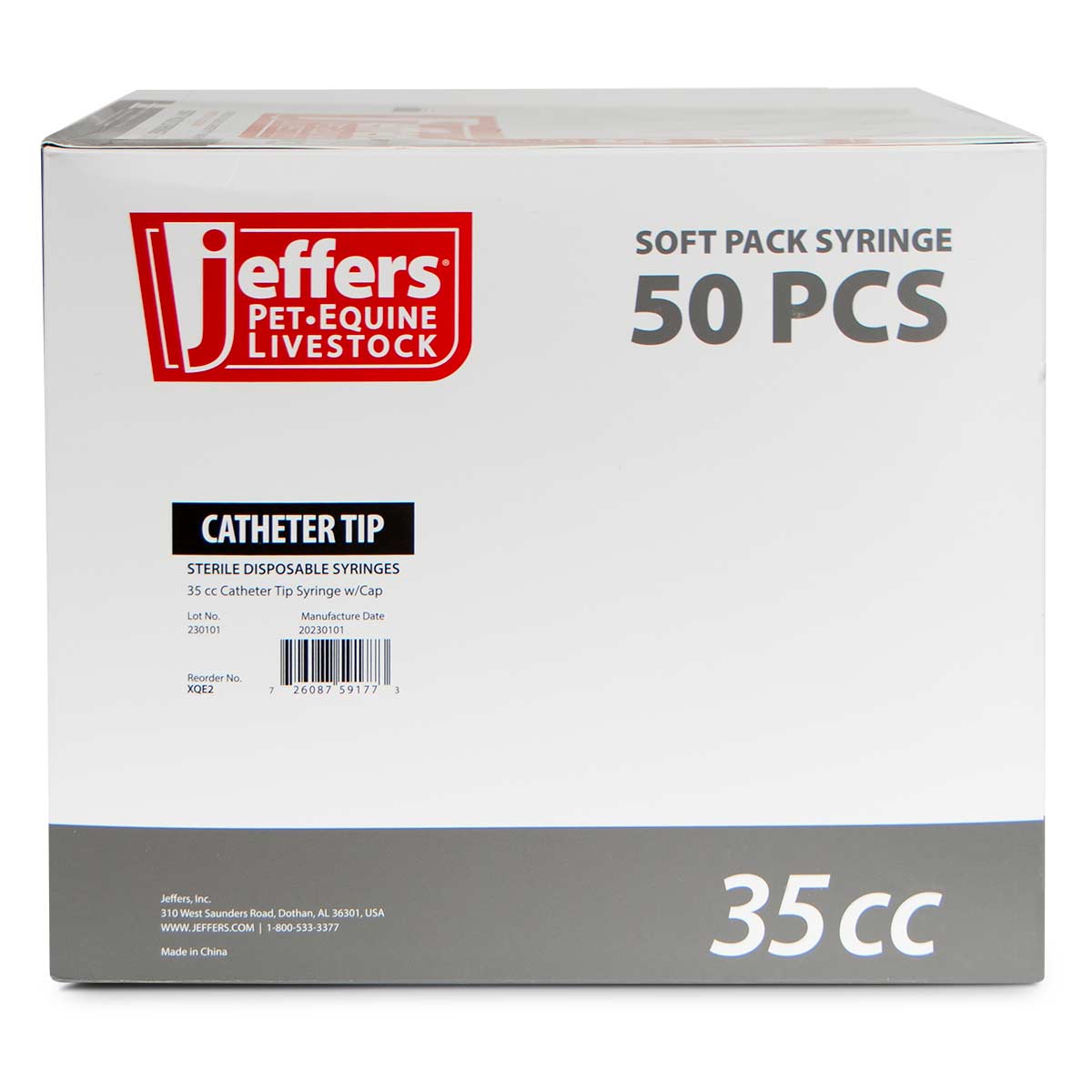 Jeffers Extended Tip Syringes