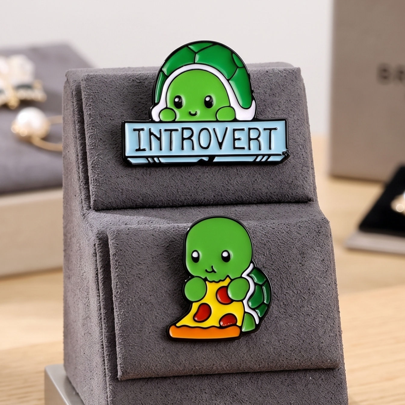 Cute Turtle Enamel Pins