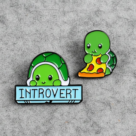 Cute Turtle Enamel Pins