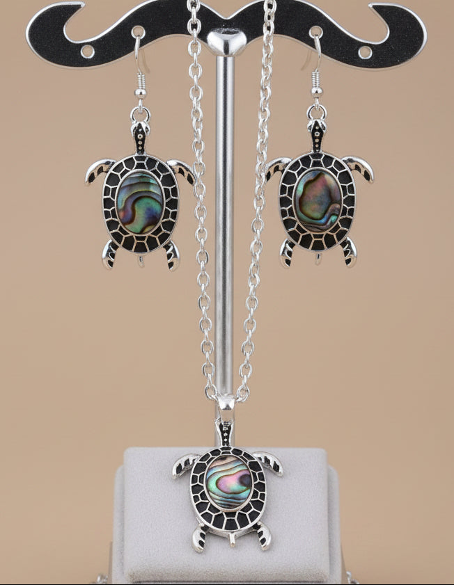 Abalone Shell Sea Turtle Jewelry Collection