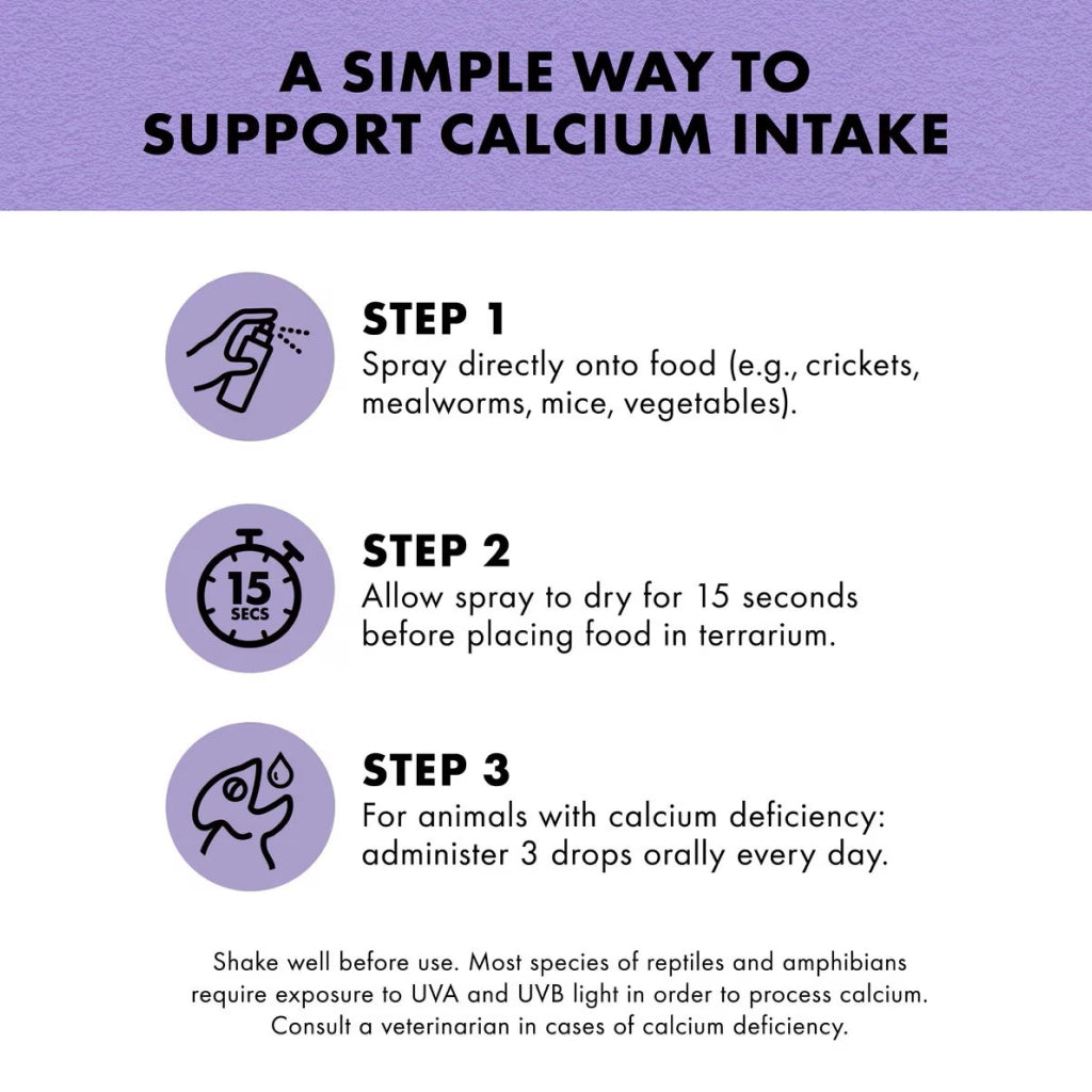 Zilla Food Calcium Supplement Spray (8 oz)