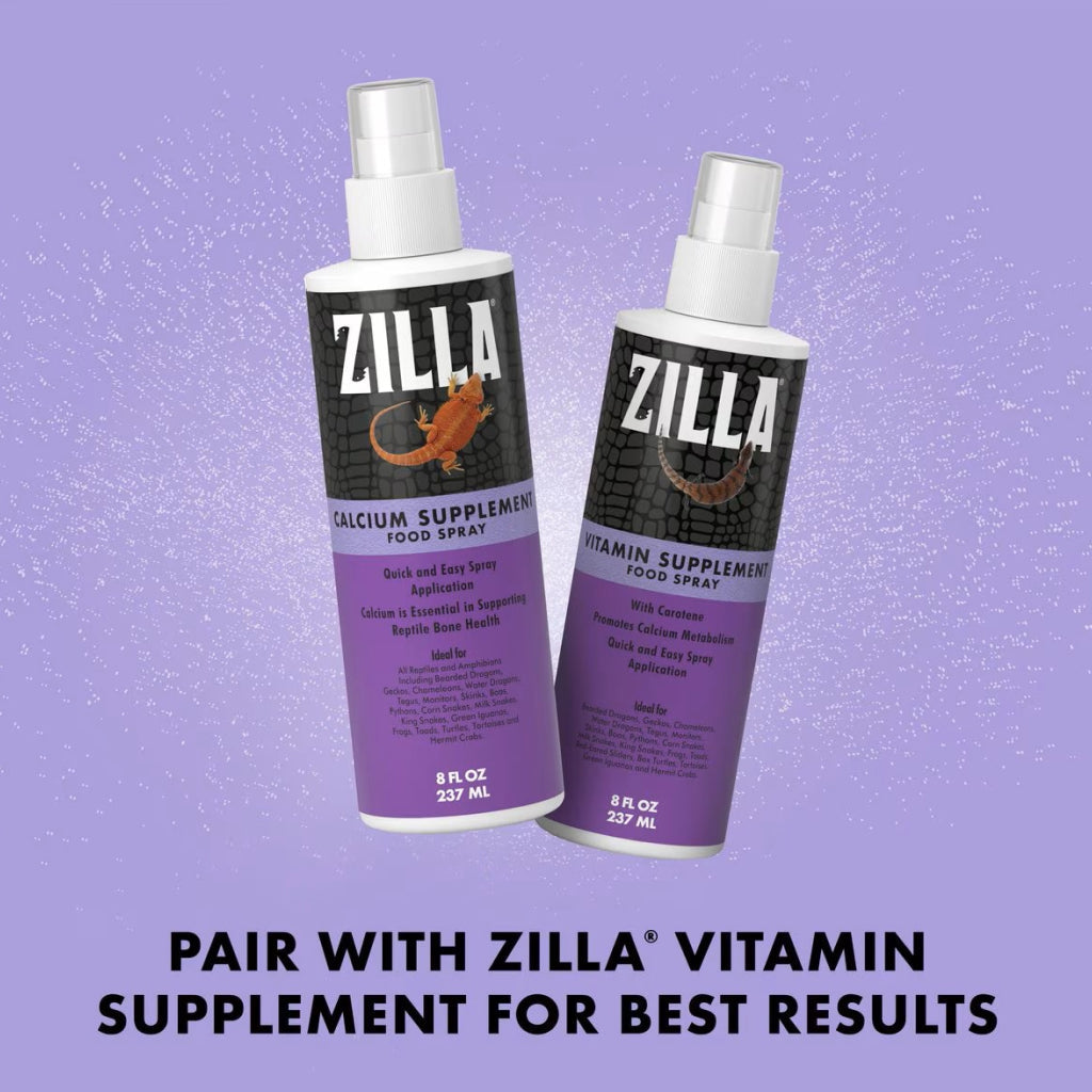 Zilla Food Calcium Supplement Spray (8 oz)