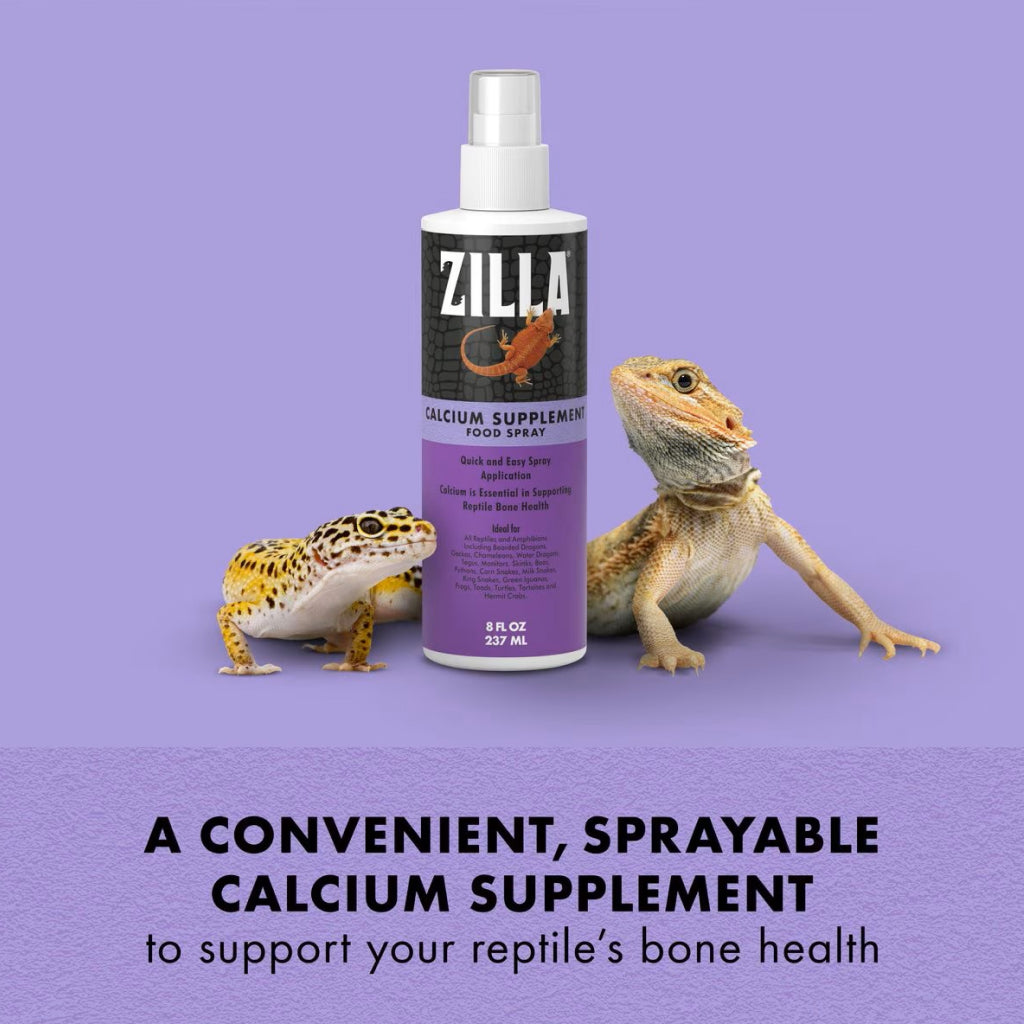 Zilla Food Calcium Supplement Spray (8 oz)