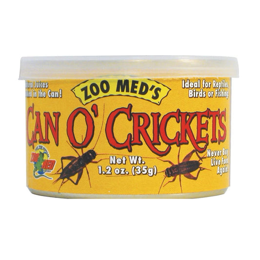 Zoo Med Can O' Crickets (1.2 oz)
