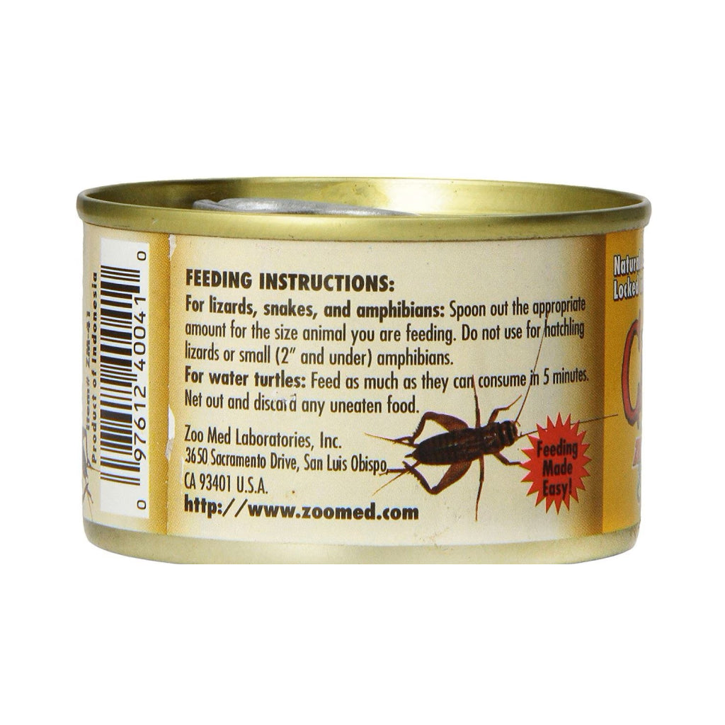 Zoo Med Can O' Crickets (1.2 oz)