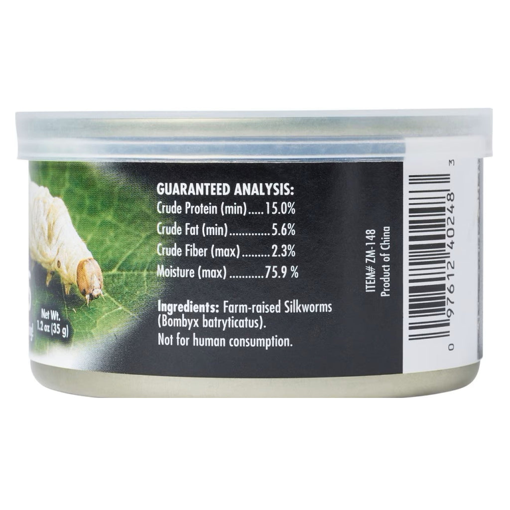 Zoo Med Can O' Silkworms (1.2 oz)