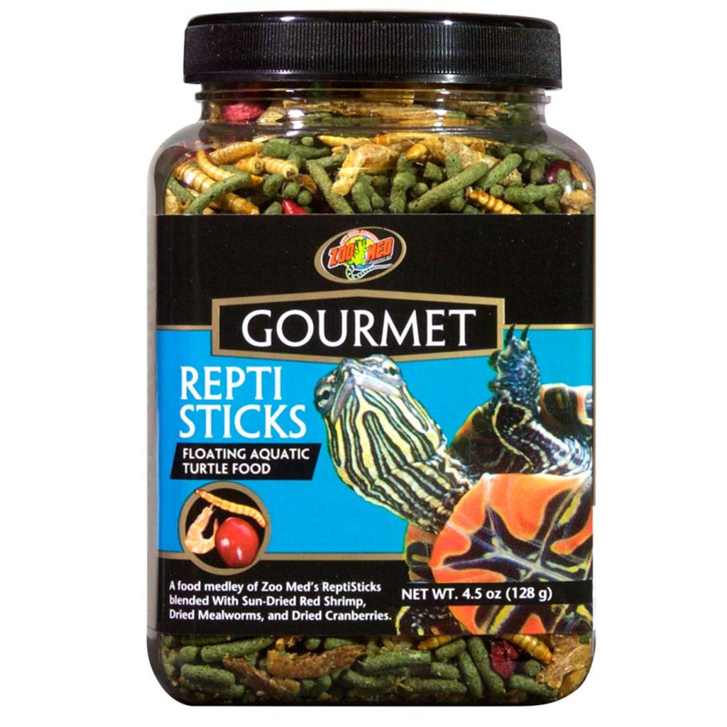 Zoo Med Gourmet Reptisticks Floating Aquatic Turtle Dry Food