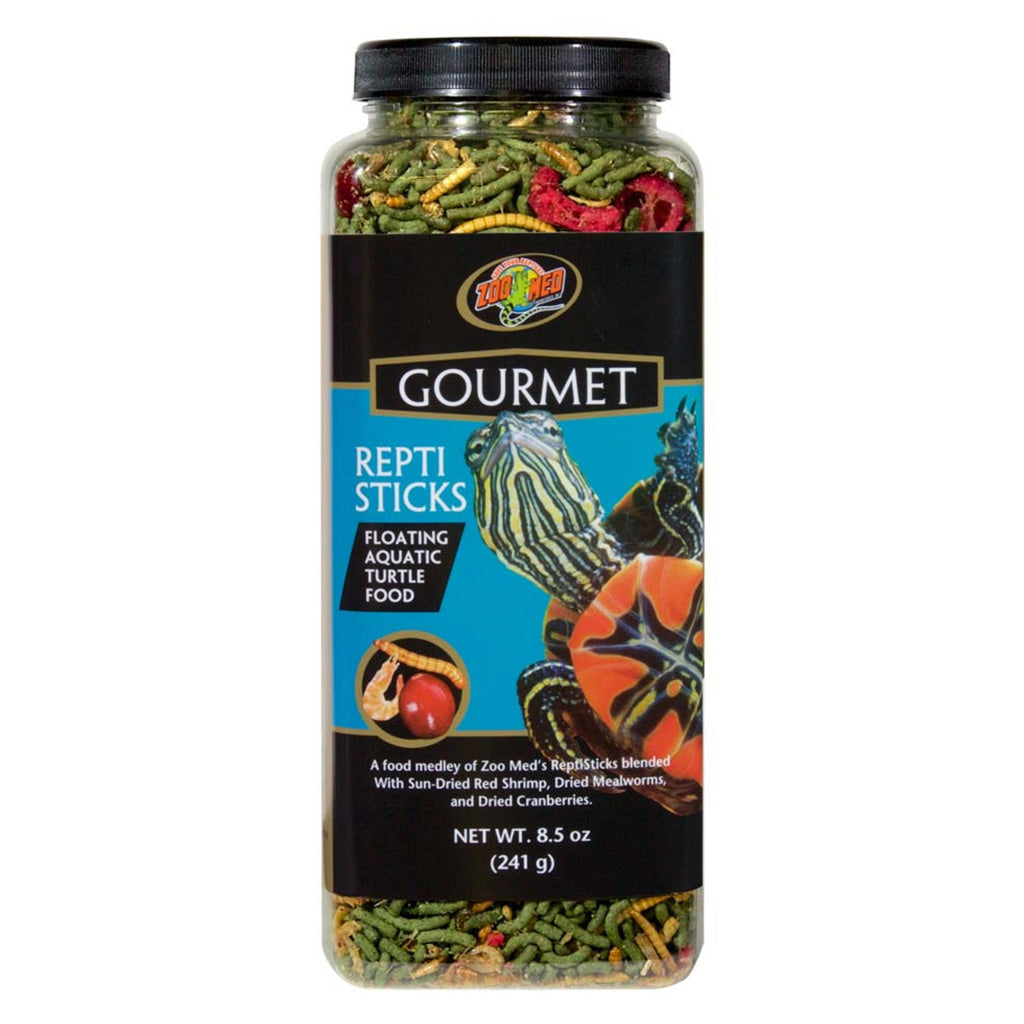 Zoo Med Gourmet Reptisticks Floating Aquatic Turtle Dry Food
